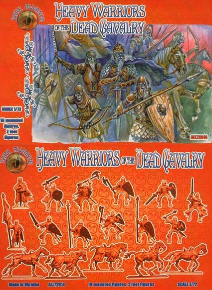 Dark Alliance ALL72014 Heavy Warriors of the Dead Cavalry 1/72