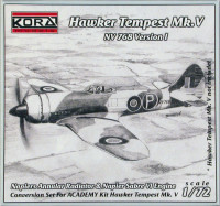Kora Model C7201 Hawker Tempest Mk.V NV768 Version I 1/72