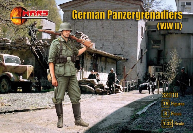 Mars MAR32018 Panzergrenadiers 1/32