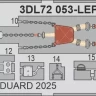 Eduard 3DL72053 Re.2002 Ariete SPACE (ITAL) 1/72