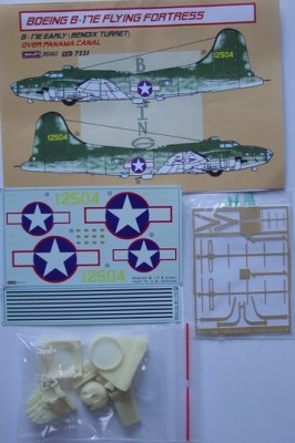Kora Model CSD7231 Boeing B-17E Benoix Turret (over Panama can.) 1/72