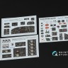 Quinta Studio QDS-48542 Boeing B-17F (HK models, Eduard) (малая версия) 3D Декаль интерьера кабины 1/48