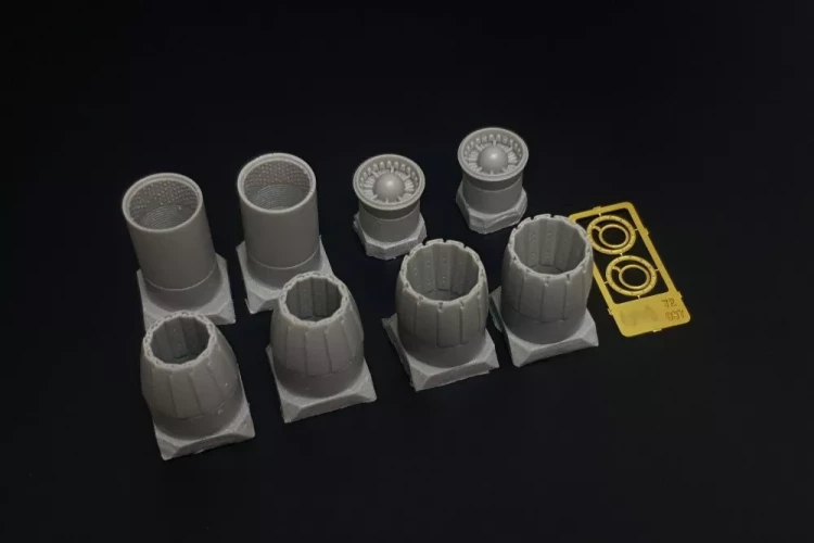 Brengun BRL-72290 F/A-18 A/B/C/D Hornet GE F404 engine nozzle 1/72