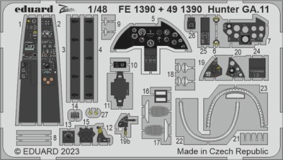 Eduard BIG49393 Hunter GA.11 (AIRF) 1/48