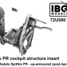 IBG U7280 Spitfire PR Cockpit structure insert (3D-Pr.) 1/72