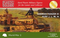 Plastic Soldier WW2V20018 1/72 Panzer III J,L,M,N