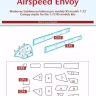 Peewit M72362 Canopy mask Airspeed Envoy (RSMOD) 1/72