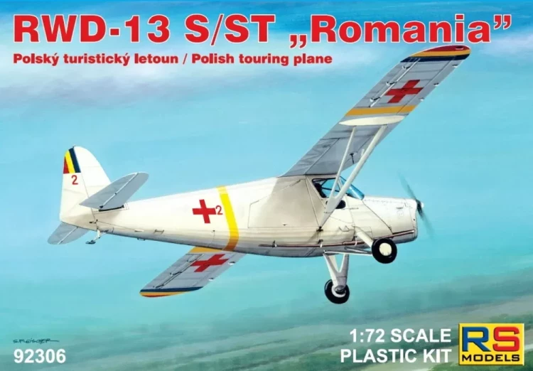 Rs Model 92306 RWD-13S/ST 'Romania' (4x camo) 1/72