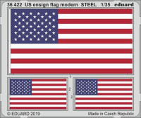 Eduard 36422 SET US ensign flag modern STEEL