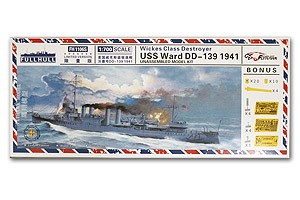 Flyhawk FH1106 Wickes Class Destroyer USS Ward DD-139 1941 1:700