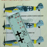 Kora Model DEC7297 Bf 109 G-5/6 (Croatian Air Legion) декали декали 1/72