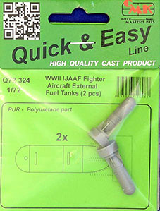CMK Q72324 WWII IJAAF Fighter Aircraft Extern.Fuel Tanks 1/72