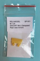 Reji Model JM931 Ford Escort Mk.II Zakspeed Rear view mirrors 1/24