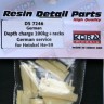 Kora Model DS7246 German Depth charge 200kg+racks (for He-59) 1/72