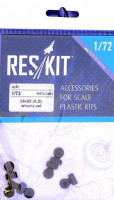 Reskit RS72-0062 CH-53 (A,D) wheels set (FUJI,ITAL) 1/72
