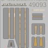 Eduard 49093 Bf 109G seatbelts FABRIC 1/48
