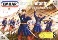 Emhar EM7211 French Infantry Crimean and Franco Russian Wars 1/72