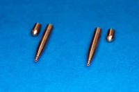 RB Model 48AB09 2 x 20mm Hispano cannons Set contains two pcs of Hispano cannons and two hole plugs witch where moun 1/48