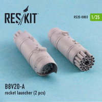 ResKit RS35-0003 B8V20-A Rocket Launcher (2 pcs.) 1/35