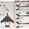 Print Scale 48-188 De Havilland Sea Vixen The complete set 2 leaf 1/48