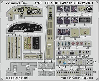 Eduard FE1018 1/48 Do 217N-1 (ICM)
