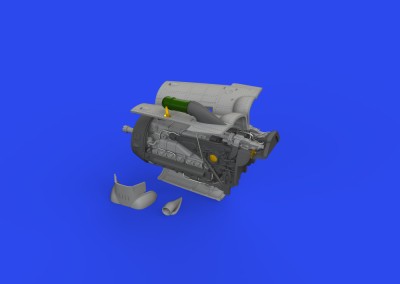 Eduard 672352 BRASSIN Bf 109G-6 engine PRINT (EDU) 1/72