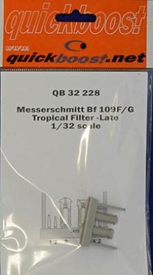 QuickBoost QB32228 Bf 109F/G tropical filter (late) 1/32