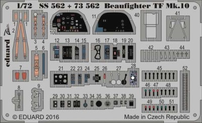 Eduard 73562 Beaufighter TF Mk.10 1/72