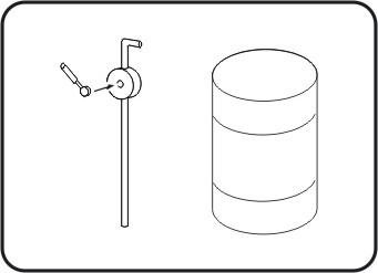 CMK B35038 German Hand pump and barrel WWII 1/35