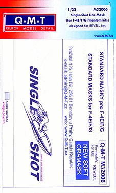 Q-M-T QMT-M32006 1/32 Single Shot Mask F-4E/F/G Phantom II (REV)