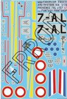 Frrom-Azur FROX12 Dassault-Mystere IVA 7-AL A7 size 1/72