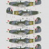 Dk Decals 32012 Airacobra Mk.I No.601 Sqn RAF (6x camo) 1/32
