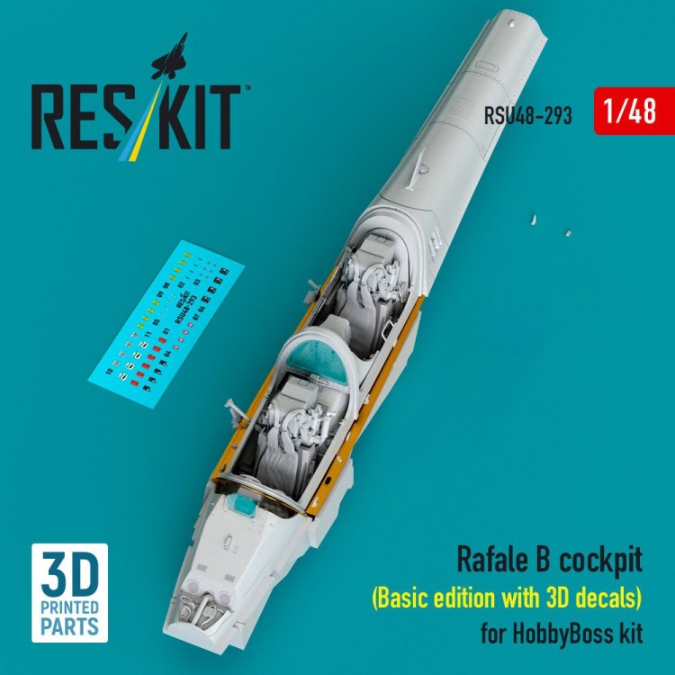 Reskit U48293 Rafale B cockpit - Basic (HOBYBB) 1/48