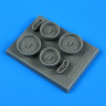 QuickBoost QB48972 E-2 Hawkeye FOD covers (KIN) 1/48