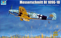 Trumpeter 02298 Самолет Messerschmitt Bf 109 G-10 1/32