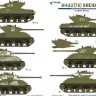 Colibri decals 35079 M4A2 Sherman (76) - in Red Army IV 1/35