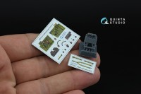 Quinta Studio QD+72214 P-40N Warhawk (Academy) (с 3D-печатными деталями) 1/72