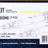 Reskit RS32-0052 GBU 12 Bomb (2 pcs.) 1/32