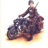 HAT 8127 German Zundapp Motorcycles (WWII) 6 bikes, 15 riders 6 standing figures A1035R Restocks Production 1/72