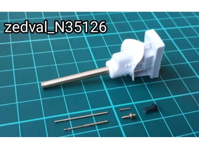 Zedval N35126 Набор деталей для Т-34-76 с пушкой Л-11 1/35