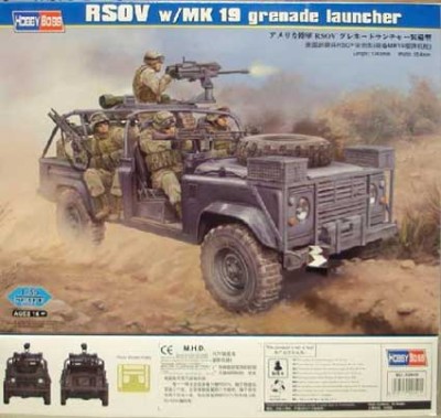 Hobby Boss 82449 Land Rover RSOV w/MK 19 grenade launcher 1/35