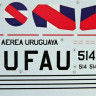 LF Model C72106 Decals Douglas C-47D over Uruguay (ITAL) 1/72