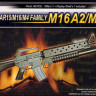 Trumpeter 01904 Модель-копия автоматических винтовок AR15/M16/M4 FAMILY-M16A2 /M203 1/3