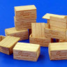 Plus model 481 1/35 US wooden crates for condensed milk