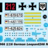 Trumpeter 00966 Немецкий основной боевой танк Leopard 2A6 1/16