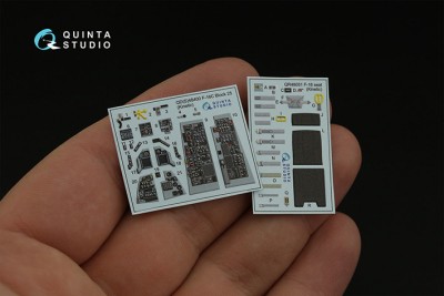 Quinta studio QD48400 F-16C block 25 (Kinetic 2022г. разработки) 1/48