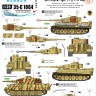 Star Decals 35-C1064 Befehls Pz.Kpfw.VI Tiger I and Pz.Kpfw.VI Tiger II. Befehlspanzer # 8. German Command, Control and Observation Tanks 1/35