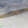 Artwox Model AW20154 IJN Battleship Nagato(Leyte gulf) For Fujimi 431314 1:700