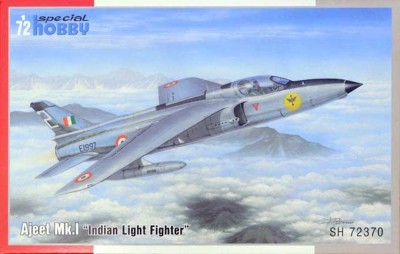 Special Hobby SH72370 1/72 HAL Ajeet Mk.I Indian Light Fighter (4x camo)