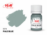ICM C1074 Бледно-голубой(Pale Blue), краска акрил, 12 мл